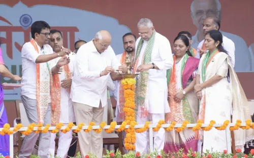 CM Bhupendra Patel flags off Tiranga Yatra in Gandhinagar