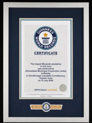 CM Bhupendra Patel hails Ahmedabad Miyawaki Guinness record