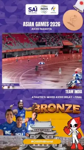 CM Bhupendra Patel Hails India's 4x100m Bronze at Asian Games 2026