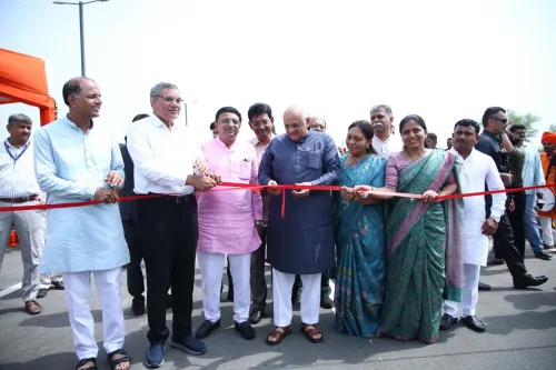 CM Bhupendra Patel Inaugurates Gujarat's First Urban Cable-Stayed Flyover
