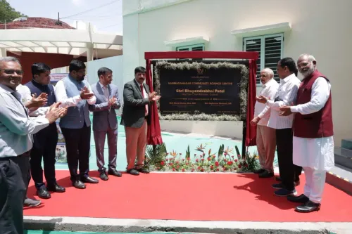 CM Bhupendra Patel Inaugurates Upgraded STEM Centre at Narmadanagar