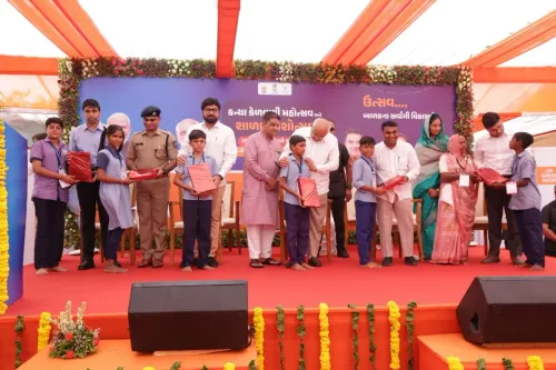 CM Bhupendra Patel Joins Shala Praveshotsav 2026 in Sanand