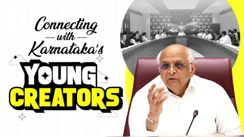 CM Bhupendra Patel meets Karnataka youth exploring Gujarat's development