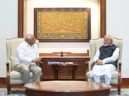 CM Bhupendra Patel Meets PM Modi, Seeks Guidance on Gujarat's Development Roadmap