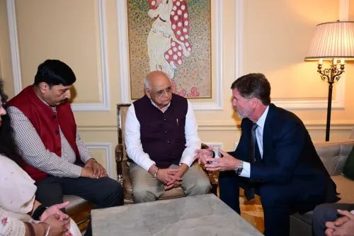 CM Bhupendra Patel meets Walmart EVP in Washington D.C.