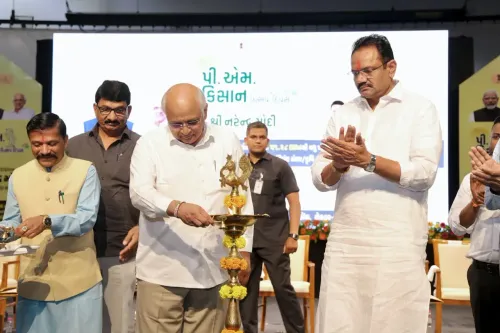 CM Bhupendra Patel Oversees PM-KISAN 23rd Installment Event in Gandhinagar