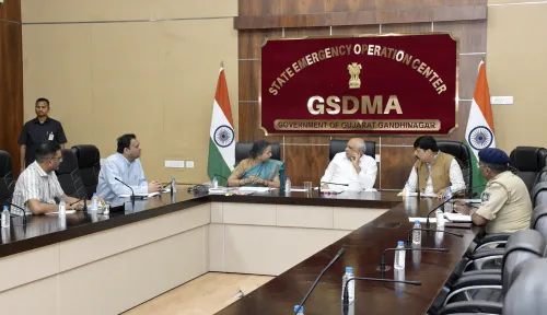 CM Bhupendra Patel Reviews Flood Situation, Deploys NDRF-SDRF to North Gujarat