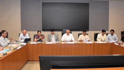 CM Bhupendra Patel Reviews Gujarat's Quadrangular Security Grid