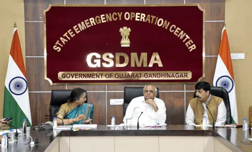 CM Bhupendra Patel Reviews Monsoon Situation at Gujarat SEOC