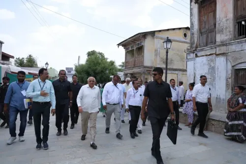 CM Bhupendra Patel Reviews Vadnagar Heritage Precinct Project
