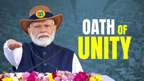 CM Bhupendra Patel Takes Unity Oath at Ekta Nagar on Rashtriya Ekta Diwas