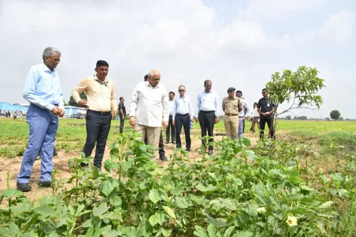 CM Bhupendra Patel Visits Gandhinagar Farmer, Backs Natural Farming