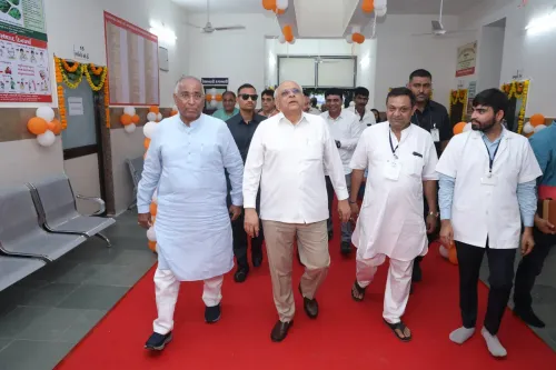 CM Bhupendra Patel visits new PHC in Mansa inaugurated by Amit Shah