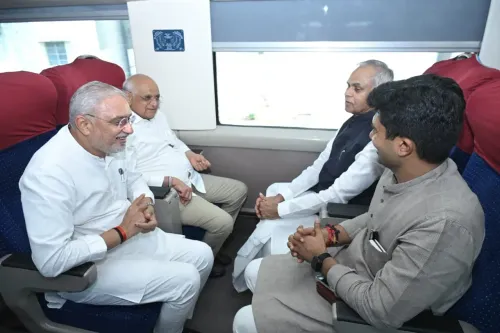 CM Bhupendra Patel Visits South Gujarat Tribal Areas by Vande Bharat
