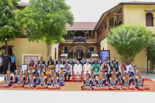 CM Bhupendra Patel Visits Students at Prerna Sankul