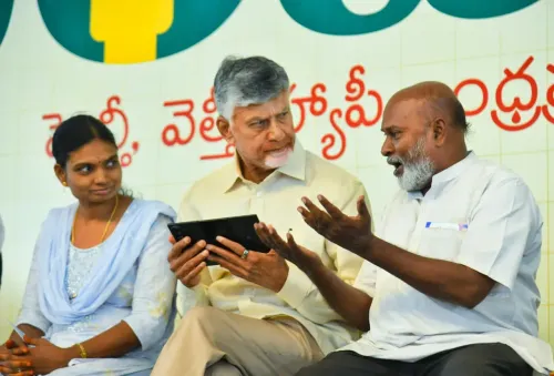 CM Chandrababu Attends Sanjeevani Camp in Chittoor's Kandriga