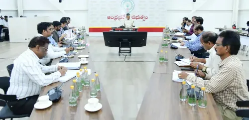 CM Chandrababu Chairs CRDA Meet on Amaravati Construction