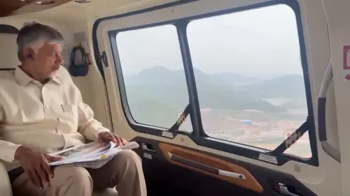 CM Chandrababu Inspects Polavaram Project Works