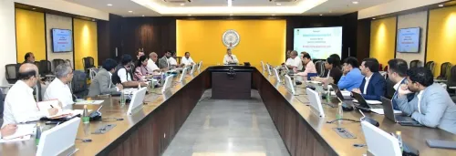 CM Chandrababu meets WEF team on India's first C4IR in AP