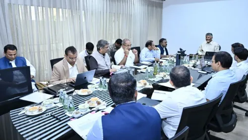 CM Chandrababu Naidu Chairs Cabinet Meet on Cyclone Arnab