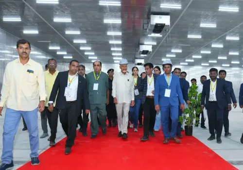 CM Chandrababu Naidu Inaugurates Rs 200 Cr Chicken Processing Plant in Kuppam