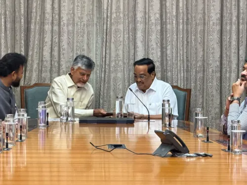 CM Chandrababu Naidu Meets Union Jal Shakti Minister in Delhi