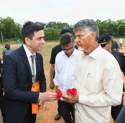 CM Chandrababu Naidu Receives Grand Welcome in Kuppam Visit