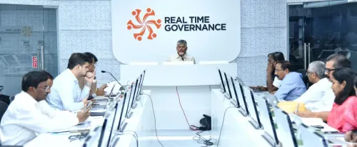 CM Chandrababu Reviews Flood Situation Across 16 AP Districts