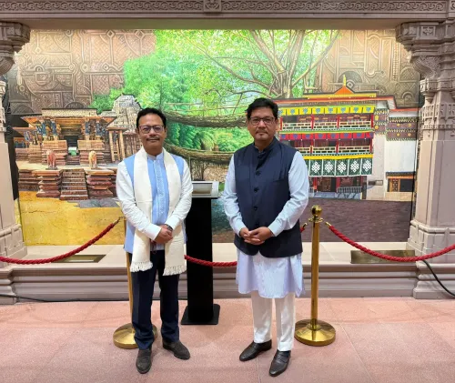 CM Conrad Sangma attends brother James's Rajya Sabha oath