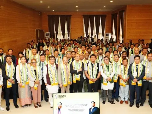 CM Conrad Sangma chairs NPP Annual General Meeting in New Shillong