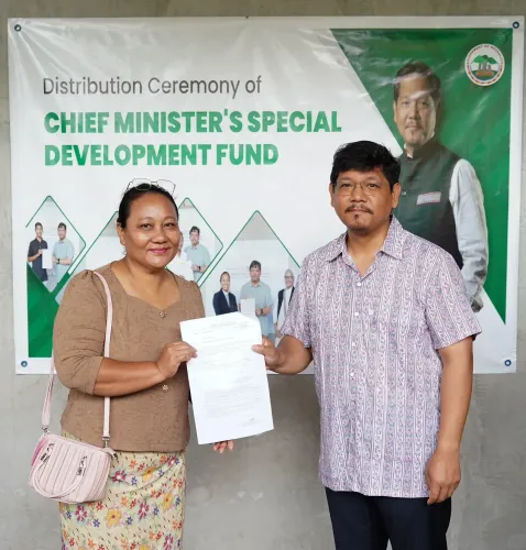 CM Conrad Sangma Distributes CMSDF Sanctions in Garo Hills