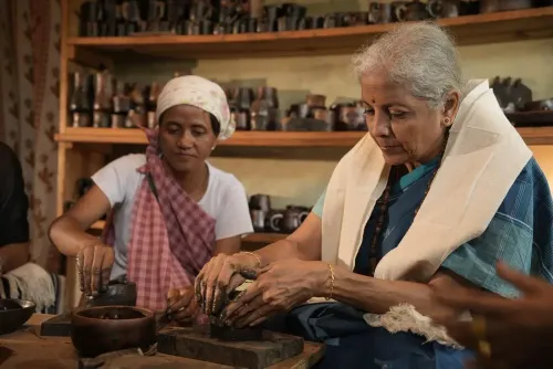 CM Conrad Sangma Hails FM Sitharaman's Visit to Khiew Ranei Pottery Village