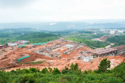 CM Conrad Sangma Inspects Umsawli Sports Complex