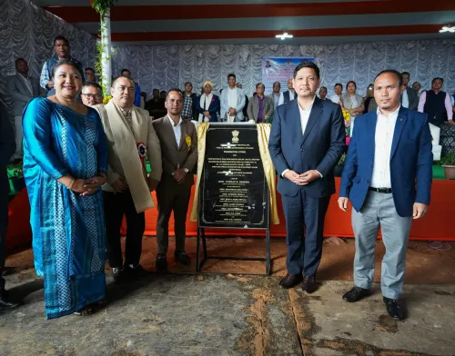 CM Conrad Sangma Lays Foundation for ₹76-Cr Meghalaya Road