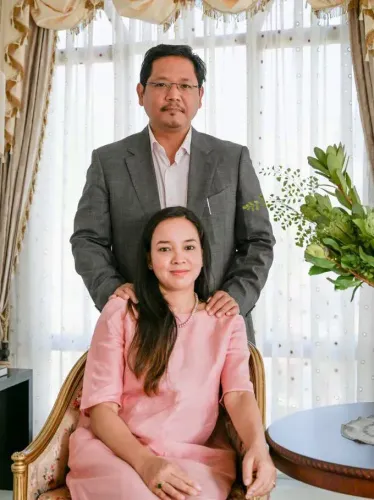 CM Conrad Sangma Marks Wedding Anniversary on X