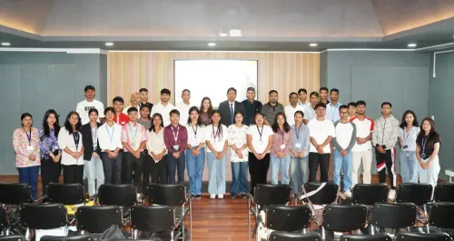 CM Conrad Sangma meets NEP interns at NPP office
