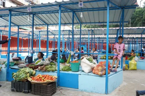 CM Conrad Sangma moves Shillong street vendors to new zones