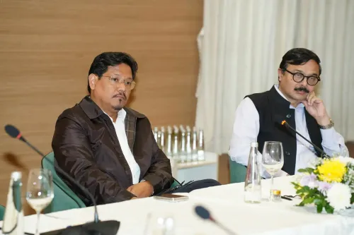 CM Conrad Sangma Reviews Space Plan for New MTC Building