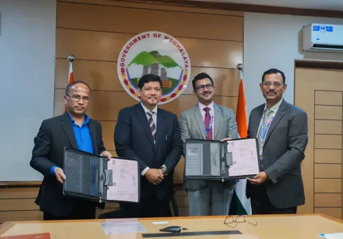 CM Conrad Sangma witnesses Meghalaya-SBI MoU for govt staff