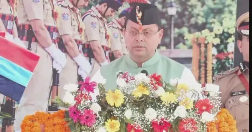 CM Dhami at Dehradun Police Commemoration Day Parade 2026
