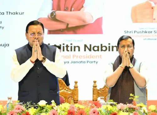 CM Dhami Backs NEP-2020 at BJP Conclave in Dehradun
