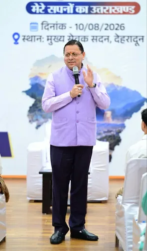 CM Dhami Connects with 3 Lakh Students via Yuva Vidyarthi Manthan