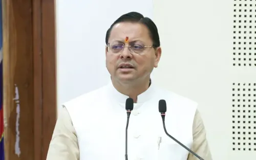 CM Dhami Credits Parental Sacrifice, Teachers in Success
