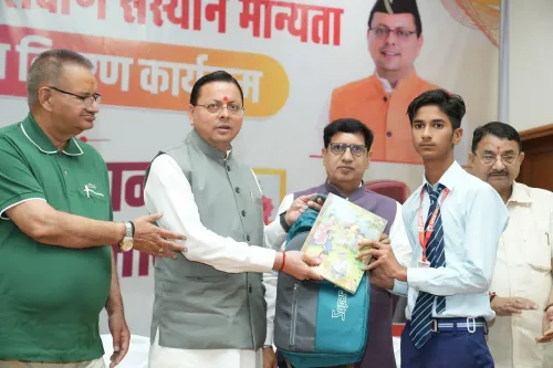 CM Dhami Distributes Recognition Certificates to Minority Schools in Dehradun