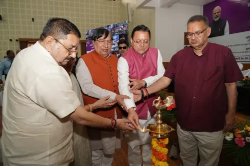 CM Dhami Distributes Rs 24 Cr Under Viksit Bharat Rozgar Yojana