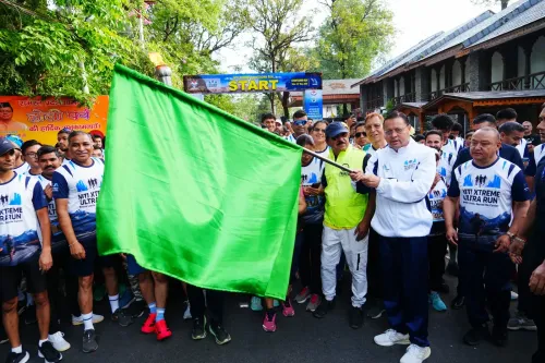 CM Dhami Flags Off Niti Extreme Ultra Run 2026 Countdown