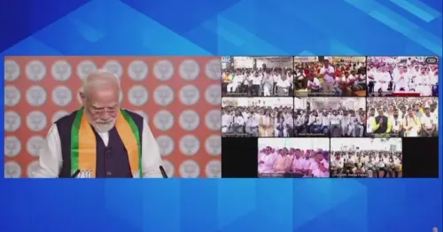 CM Dhami Flags PM Modi's Live Interaction with Seva Yatris
