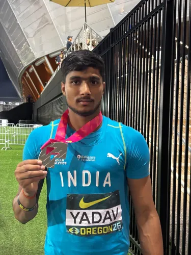 CM Dhami Hails Ashish Yadav's Silver at World U20 Athletics
