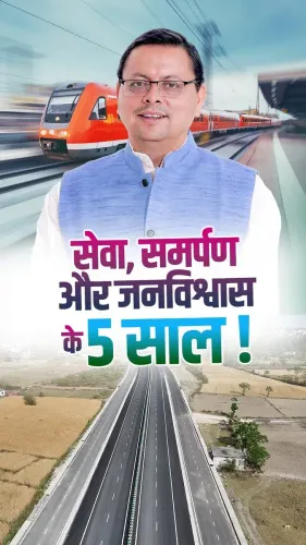 CM Dhami Hails Uttarakhand's Growth Under Double-Engine Govt