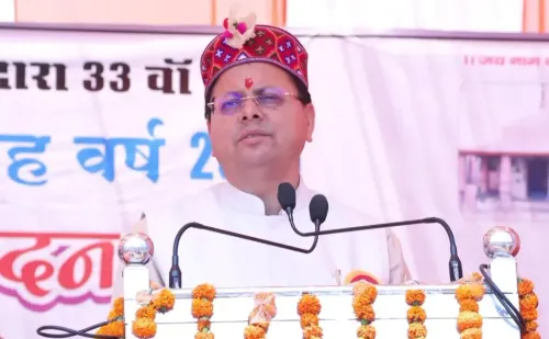 CM Dhami Highlights Folk Culture and Youth Competitions at Uttarakhand Mela